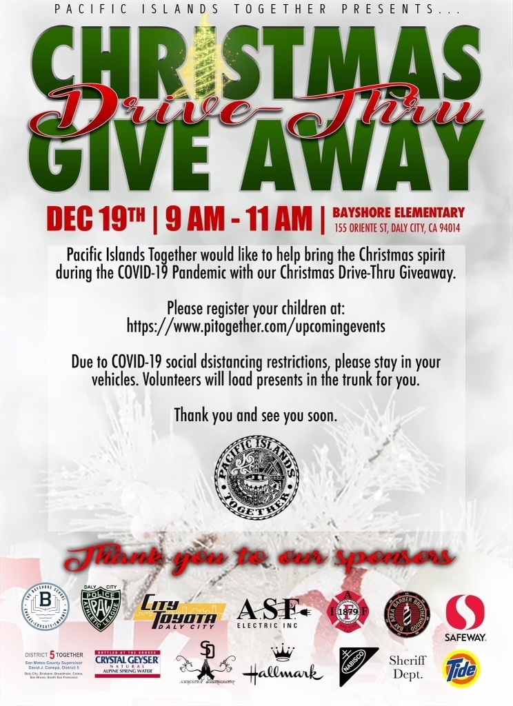 PIT Christmas Giveaway Flyer