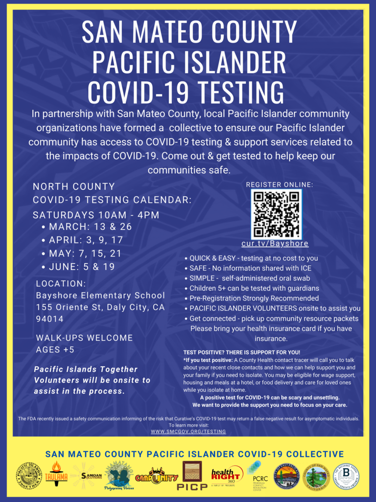 COVID-19 Flyer - Pacific Islanders Communities