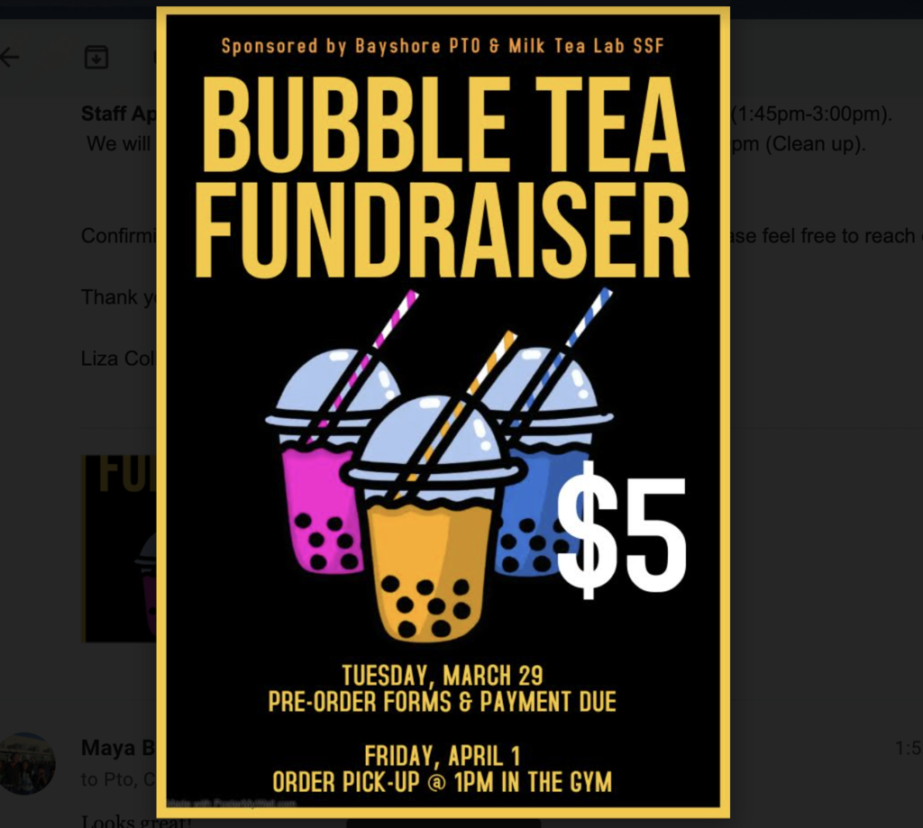 Support our PTO! 