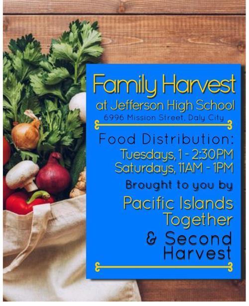Family Harvest every Tuesday and Saturdays brought to you by Pacific Island Together