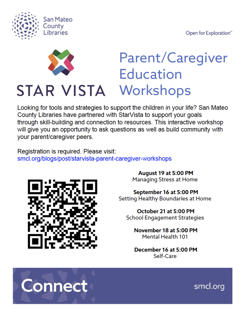 Star Vista Parent Workshops